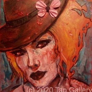 Woman in Black Hat