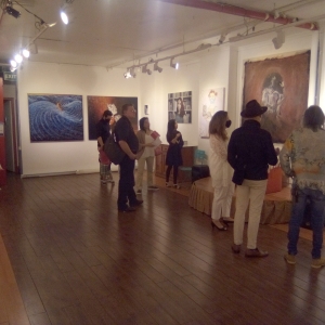 Vistors in the Gallery