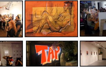 Gallery scenes and artwork
