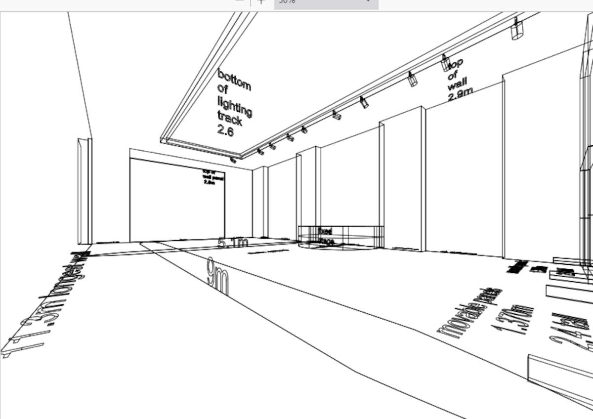 Tap Gallery Internal View from 3D model