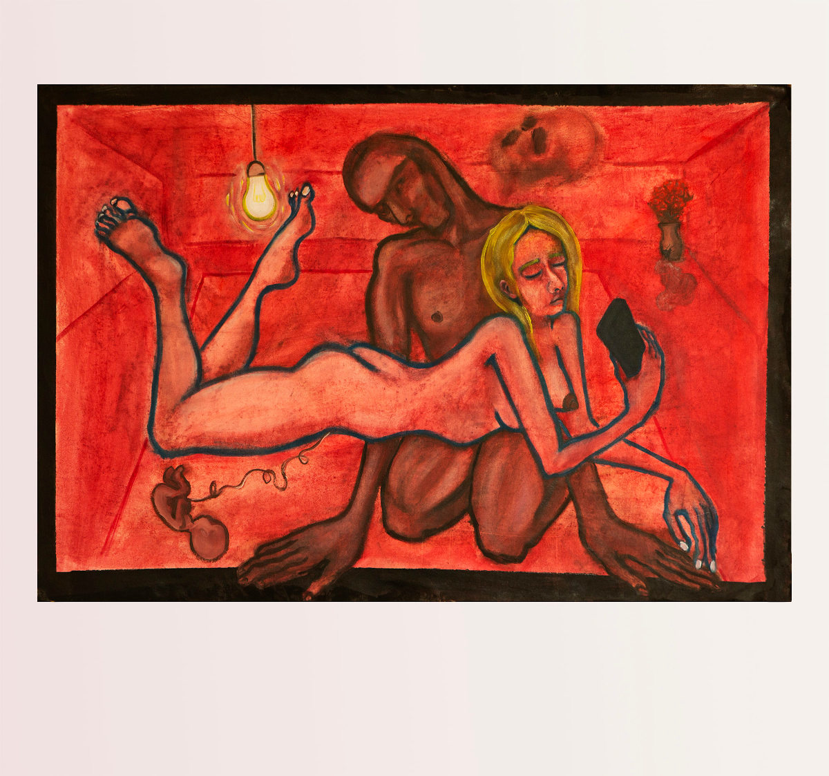 Iman Irannejad - Helllife - painting - TAP Gallery