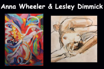 Anna Wheeler - Splatter Paintings & Lesley Dimmick - Painting the Nude - Painting the Nude - Tap gallery