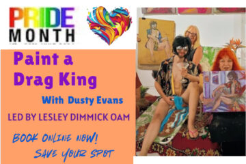 Drag King - Painting the Nude - Pride 2025 - Tap Gallery