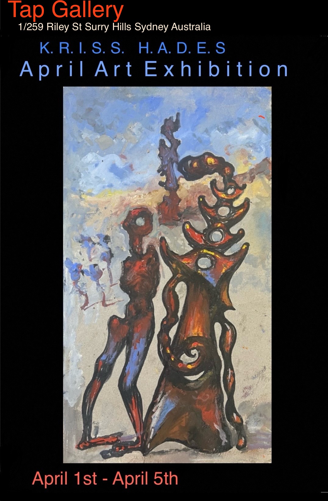 Kris Hades Art Exhibition - TAP Gallery